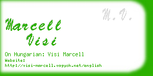 marcell visi business card